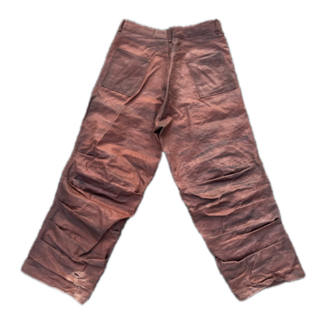 BOORISH BAGGY PANTS EARTH