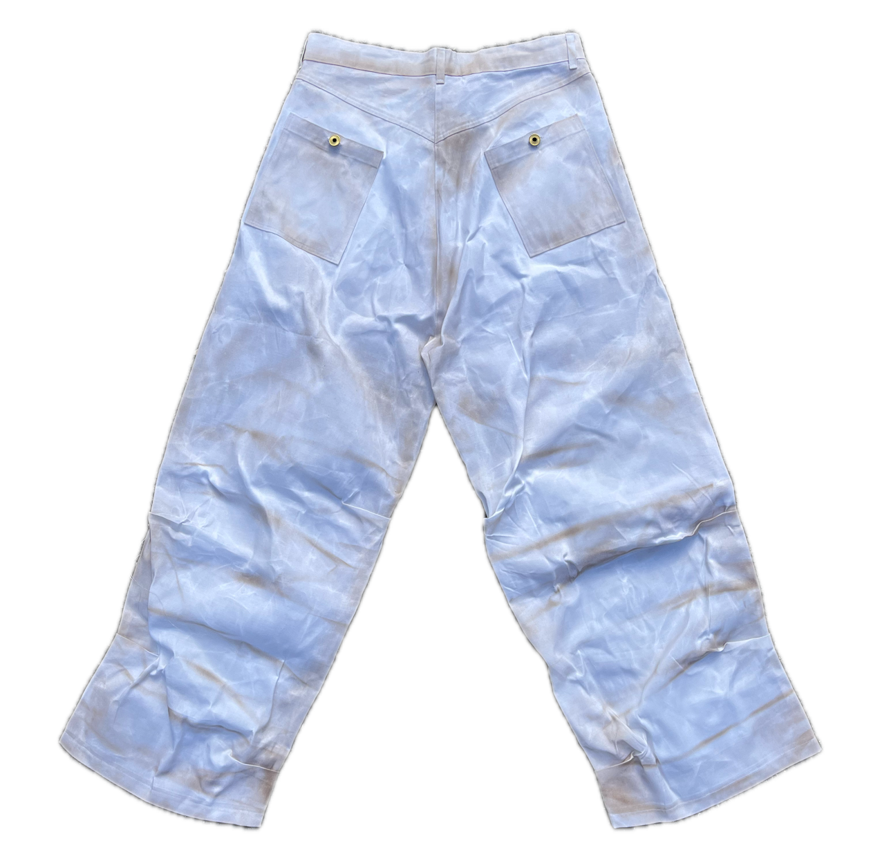 BOORISH BAGGY PANTS WHITE