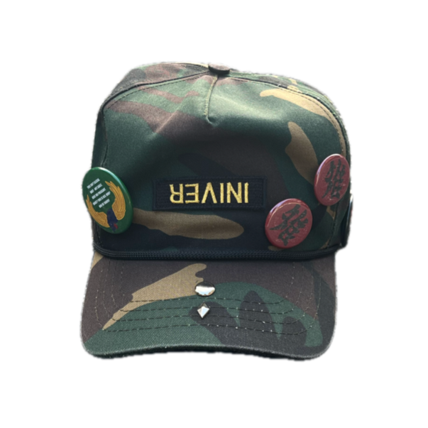 BADGES CAP CAMO