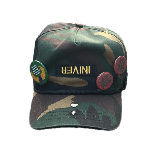 BADGES CAP CAMO