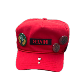 BADGES CAP RED