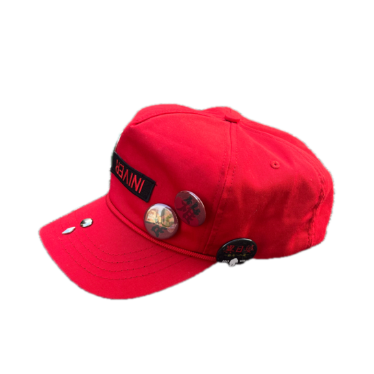 BADGES CAP RED