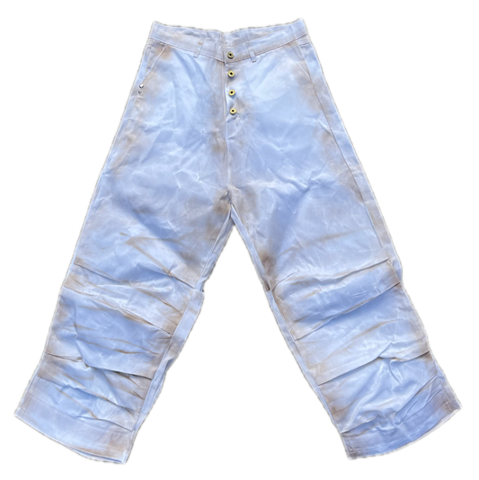 BOORISH BAGGY PANTS WHITE